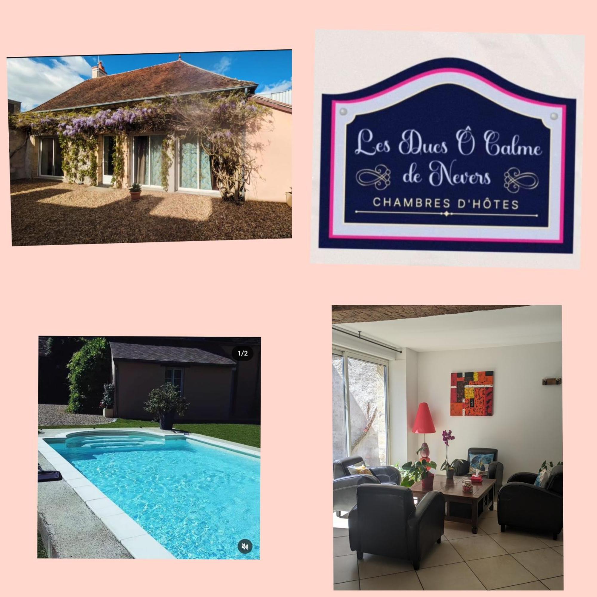 Chambres D'Hotes Des Ducs O Calme De נבר מראה חיצוני תמונה